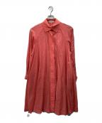 Yves Saint Laurentイヴサンローラン）の古着「シアーコート」｜ピンク