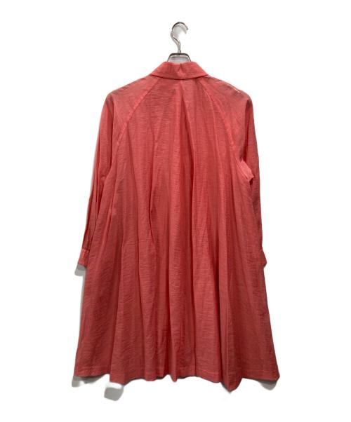 Yves Saint Laurent（イヴサンローラン）Yves Saint Laurent (イヴサンローラン) シアーコート ピンク サイズ:Ｓの古着・服飾アイテム