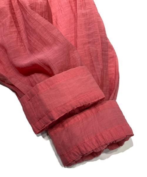 Yves Saint Laurent（イヴサンローラン）Yves Saint Laurent (イヴサンローラン) シアーコート ピンク サイズ:Ｓの古着・服飾アイテム