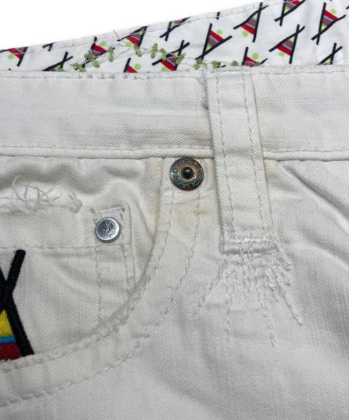 DSQUARED2（ディースクエアード）DSQUARED2 (ディースクエアード) デニムパンツ ホワイト サイズ:44の古着・服飾アイテム