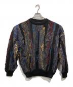 Neiman Marcusニーマンマーカス）の古着「3Dニット」｜ブラック