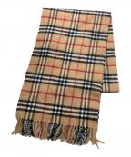 Burberry'sバーバリー）の古着「ノバチェックマフラー」｜ブラウン
