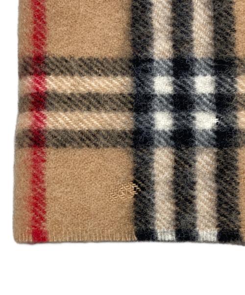 Burberry's（バーバリー）Burberry's (バーバリーズ) ノバチェックマフラー ブラウンの古着・服飾アイテム