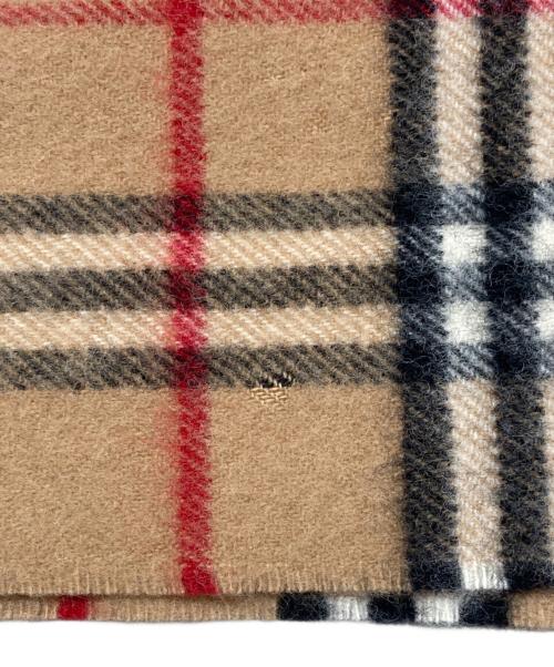 Burberry's（バーバリー）Burberry's (バーバリーズ) ノバチェックマフラー ブラウンの古着・服飾アイテム