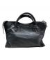 BALENCIAGA (バレンシアガ) ザ・シティ エディターズバッグ ブラック：120000円