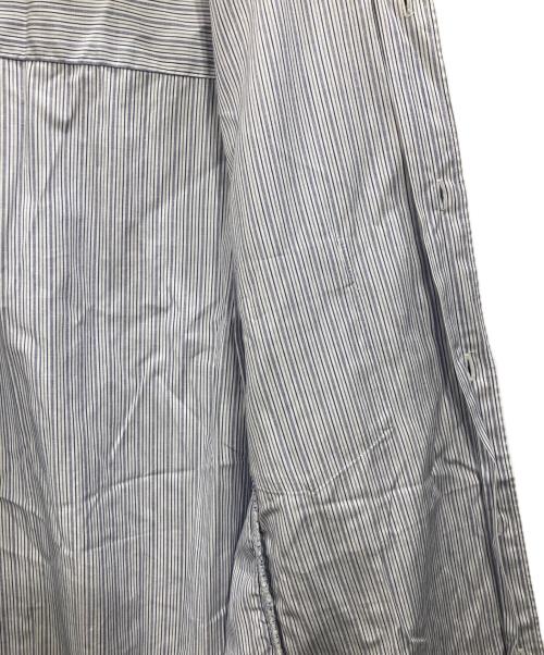 COMME des GARCONS HOMME PLUS（コムデギャルソンオムプリュス）COMME des GARCONS HOMME PLUS (コムデギャルソンオムプリュス) フリルシャツ ブルー サイズ:表記なしの古着・服飾アイテム