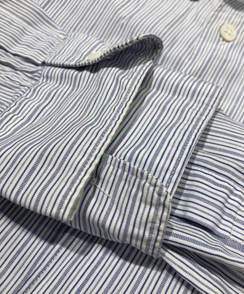 COMME des GARCONS HOMME PLUS（コムデギャルソンオムプリュス）COMME des GARCONS HOMME PLUS (コムデギャルソンオムプリュス) フリルシャツ ブルー サイズ:表記なしの古着・服飾アイテム