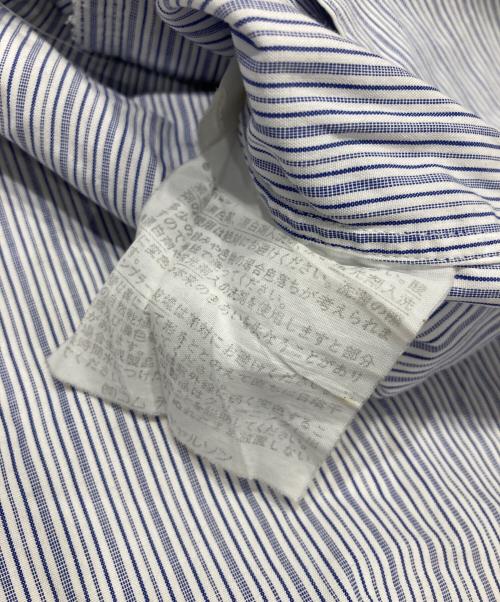 COMME des GARCONS HOMME PLUS（コムデギャルソンオムプリュス）COMME des GARCONS HOMME PLUS (コムデギャルソンオムプリュス) フリルシャツ ブルー サイズ:表記なしの古着・服飾アイテム