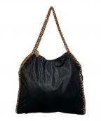 STELLA McCARTNEYステラマッカートニー）の古着「ファラベラ チェーントートバッグ」｜ブラック