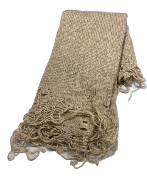 NUMBER (N)INE（ナンバーナイン）NUMBER (N)INE (ナンバーナイン) モヘヤ混スヌード ブラウン サイズ:ONESIZEの古着・服飾アイテム