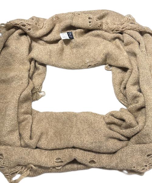 NUMBER (N)INE（ナンバーナイン）NUMBER (N)INE (ナンバーナイン) モヘヤ混スヌード ブラウン サイズ:ONESIZEの古着・服飾アイテム