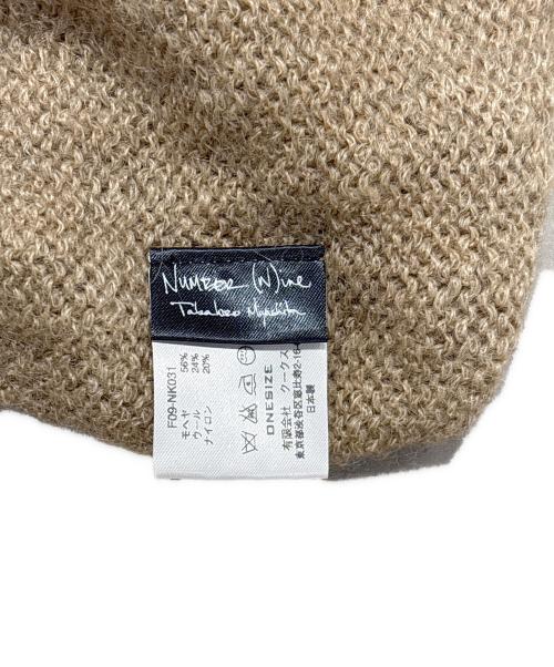 NUMBER (N)INE（ナンバーナイン）NUMBER (N)INE (ナンバーナイン) モヘヤ混スヌード ブラウン サイズ:ONESIZEの古着・服飾アイテム