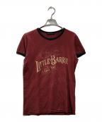 Hysteric Glamourヒステリックグラマー）の古着「Littele Barrie ボーダーTシャツ」｜レッド