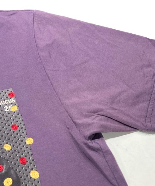 Hysteric Glamour（ヒステリックグラマー）Hysteric Glamour (ヒステリックグラマー) COVERGIRL プリント Tシャツ パープル サイズ:Ｓの古着・服飾アイテム