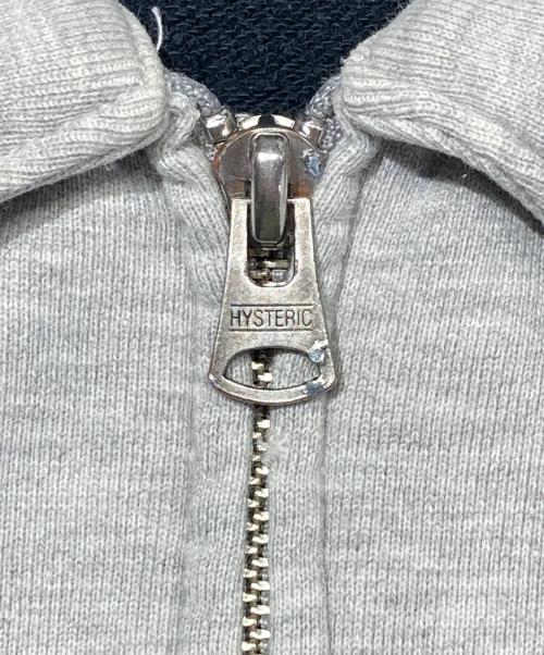 HG（エイチジー）HG (エイチジー) ジップアップスウェット グレー サイズ:Ｓの古着・服飾アイテム