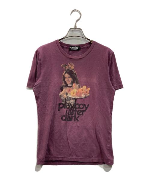 Hysteric Glamour（ヒステリックグラマー）Hysteric Glamour (ヒステリックグラマー) PLAY BOY (プレイボーイ) プリントTシャツ パープル サイズ:Ｓの古着・服飾アイテム