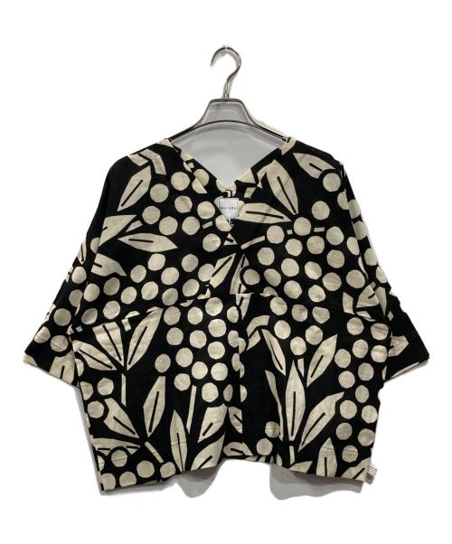 SOU・SOU（ソウソウ）SOU・SOU (ソウソウ) 知多木綿カットソー ブラック サイズ:Ｓの古着・服飾アイテム