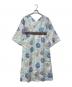 SOU・SOU（ソウソウ）の古着「浴衣みたてワンピース」｜スカイブルー