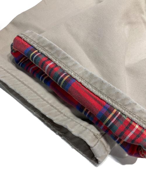L.L.Bean（エルエルビーン）L.L.Bean (エルエルビーン) 2タックチノパン ベージュ サイズ:81cm W32の古着・服飾アイテム