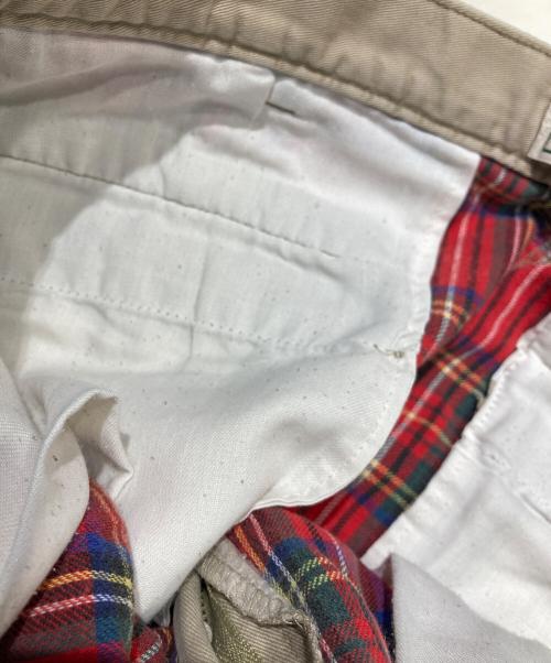 L.L.Bean（エルエルビーン）L.L.Bean (エルエルビーン) 2タックチノパン ベージュ サイズ:81cm W32の古着・服飾アイテム