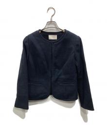 any Sis（エニィスィス）の古着「ミニライトボーダー ジャケット」｜ネイビー