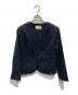 any SiS（エニィスィス）の古着「ミニライトボーダー ジャケット」｜ネイビー