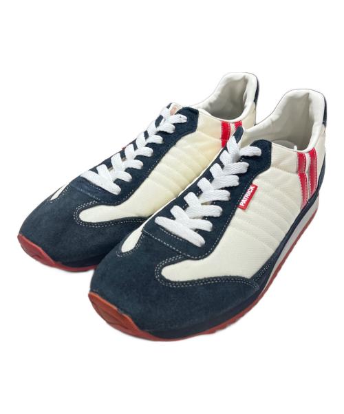 PATRICK（パトリック）PATRICK (パトリック) ローカットスニーカー ホワイト×ネイビー サイズ:26.5㎝の古着・服飾アイテム