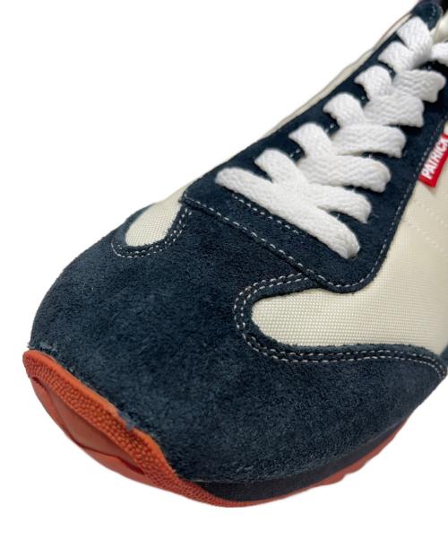 PATRICK（パトリック）PATRICK (パトリック) ローカットスニーカー ホワイト×ネイビー サイズ:26.5㎝の古着・服飾アイテム