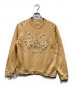 KENZOケンゾー）の古着「タイガー刺繍スウェット」｜ベージュ