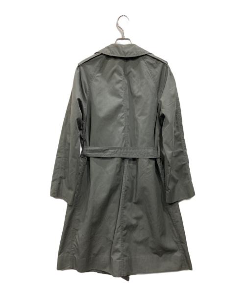 US ARMY（ユーエスアーミー）US ARMY (ユーエスアーミー) レイントレンチコート グリーン サイズ:12の古着・服飾アイテム