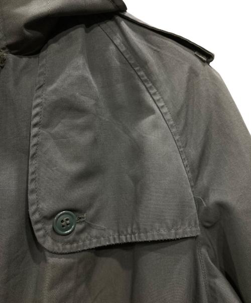 US ARMY（ユーエスアーミー）US ARMY (ユーエスアーミー) レイントレンチコート グリーン サイズ:12の古着・服飾アイテム