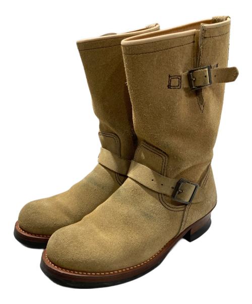LONE WOLF BOOTS（ロンウルフブーツ）LONE WOLF BOOTS (ロンウルフブーツ) エンジニアブーツ ベージュ サイズ:7 1/2の古着・服飾アイテム