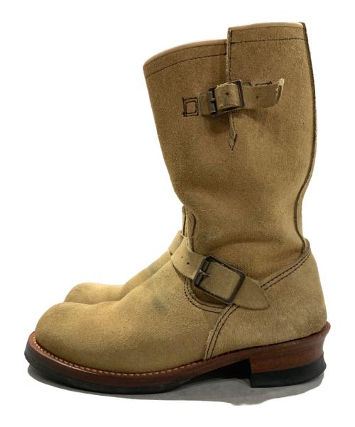 LONE WOLF BOOTS（ロンウルフブーツ）LONE WOLF BOOTS (ロンウルフブーツ) エンジニアブーツ ベージュ サイズ:7 1/2の古着・服飾アイテム