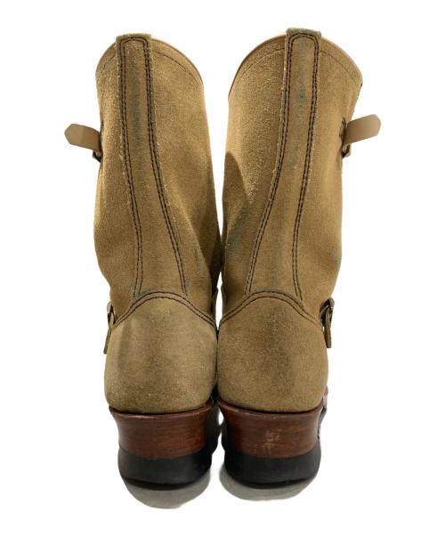 LONE WOLF BOOTS（ロンウルフブーツ）LONE WOLF BOOTS (ロンウルフブーツ) エンジニアブーツ ベージュ サイズ:7 1/2の古着・服飾アイテム