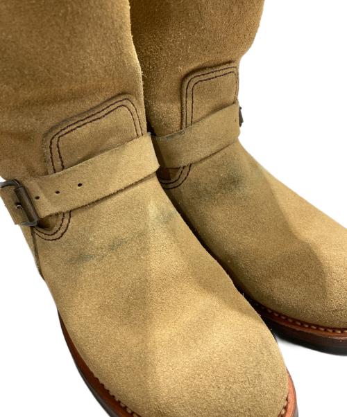 LONE WOLF BOOTS（ロンウルフブーツ）LONE WOLF BOOTS (ロンウルフブーツ) エンジニアブーツ ベージュ サイズ:7 1/2の古着・服飾アイテム