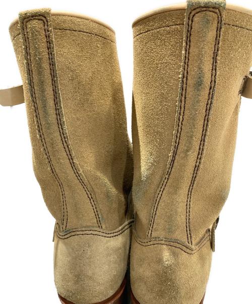 LONE WOLF BOOTS（ロンウルフブーツ）LONE WOLF BOOTS (ロンウルフブーツ) エンジニアブーツ ベージュ サイズ:7 1/2の古着・服飾アイテム