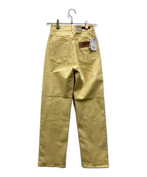 YANUK（ヤヌーク）YANUK (ヤヌーク) LEA(BoysStraight) イエロー サイズ:22 未使用品の古着・服飾アイテム