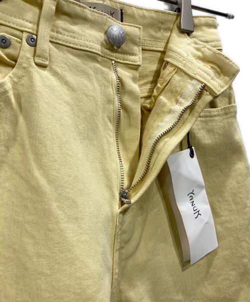 YANUK（ヤヌーク）YANUK (ヤヌーク) LEA(BoysStraight) イエロー サイズ:22 未使用品の古着・服飾アイテム