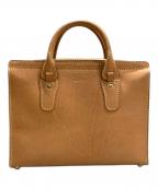 BABA MANババマン）の古着「本革ボストンバッグ」｜ブラウン