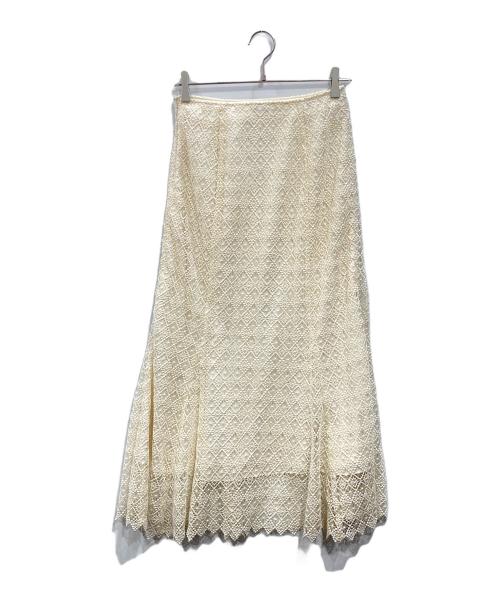 RAY BEAMS（レイ ビームス）RAY BEAMS (レイ ビームス) レースマーメイドスカート アイボリー サイズ:Ｓの古着・服飾アイテム