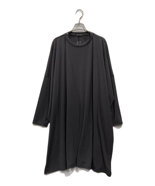 mizuiro-ind（ミズイロインド）mizuiro-ind (ミズイロインド) カットソーワンピース グレー サイズ:Freeの古着・服飾アイテム