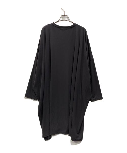 mizuiro-ind（ミズイロインド）mizuiro-ind (ミズイロインド) カットソーワンピース グレー サイズ:Freeの古着・服飾アイテム