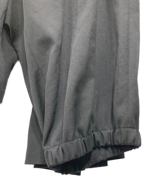 YOHJI YAMAMOTO（ヨウジヤマモト）YOHJI YAMAMOTO (ヨウジヤマモト) ウールギャバカラスパンツ ブラック サイズ:2の古着・服飾アイテム