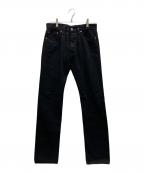 SUGAR CANEシュガーケーン）の古着「セルビッチデニムパンツ」｜ブラック