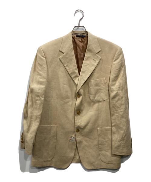 BROOKS BROTHERS（ブルックスブラザーズ）BROOKS BROTHERS (ブルックスブラザーズ) リネンテーラードジャケット ベージュ サイズ:40 Sの古着・服飾アイテム