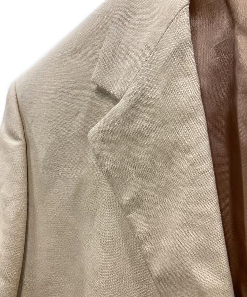 BROOKS BROTHERS（ブルックスブラザーズ）BROOKS BROTHERS (ブルックスブラザーズ) リネンテーラードジャケット ベージュ サイズ:40 Sの古着・服飾アイテム