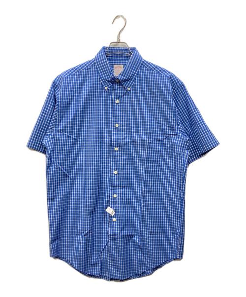 BROOKS BROTHERS（ブルックスブラザーズ）BROOKS BROTHERS (ブルックスブラザーズ) チェックシャツ ブルー サイズ:M 未使用品の古着・服飾アイテム