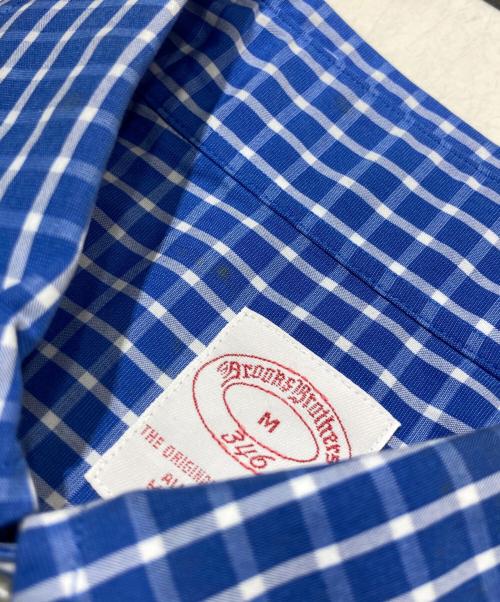 BROOKS BROTHERS（ブルックスブラザーズ）BROOKS BROTHERS (ブルックスブラザーズ) チェックシャツ ブルー サイズ:M 未使用品の古着・服飾アイテム