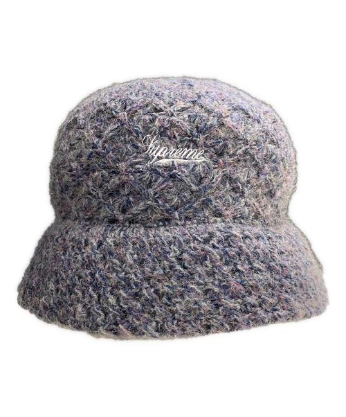 SUPREME（シュプリーム）Supreme (シュプリーム) Mohair Crochet Crusher グレー サイズ:SMALL/MIDIUMの古着・服飾アイテム