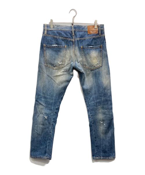 DSQUARED2（ディースクエアード）DSQUARED2 (ディースクエアード) デニムパンツ ブルー サイズ:50の古着・服飾アイテム